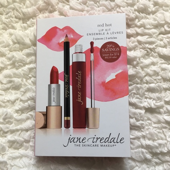 Jane Iredale Red Hot Lip Kit - Picture 3 of 7